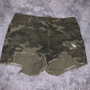 Camo shorts
